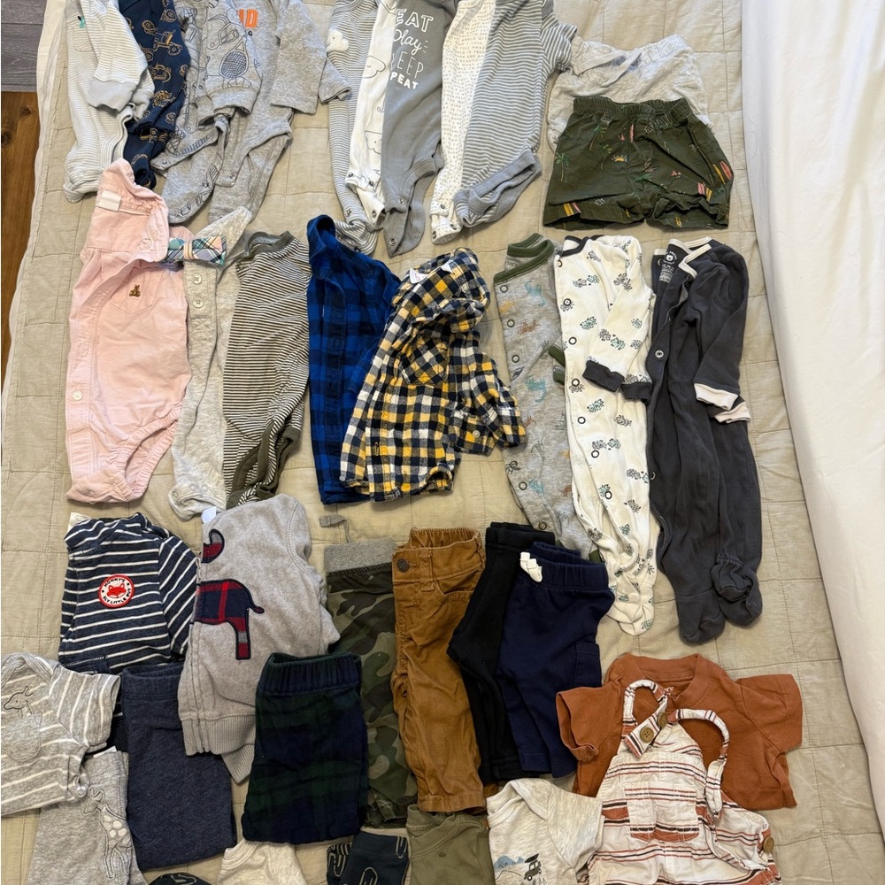 Name Brand Baby Boy Clothing Bundle Lot